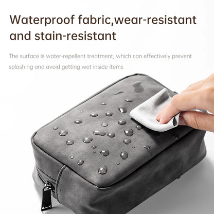 Llano Waterproof PU Leather Multi-function Organizer Bag Makeup Storage