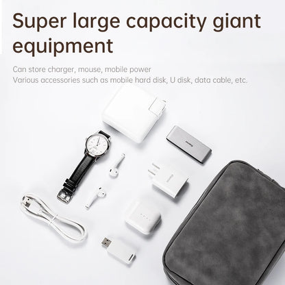 Llano Waterproof PU Leather Multi-function Organizer Bag Makeup Storage