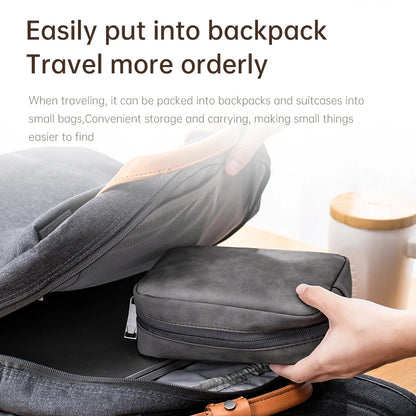 Llano Waterproof PU Leather Multi-function Organizer Bag Makeup Storage